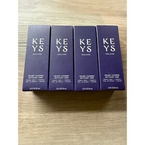 Keys Soulcare Golden Cleans Manuka Honey Turmeric Face Wash 4pk 1.01oz 30ml New